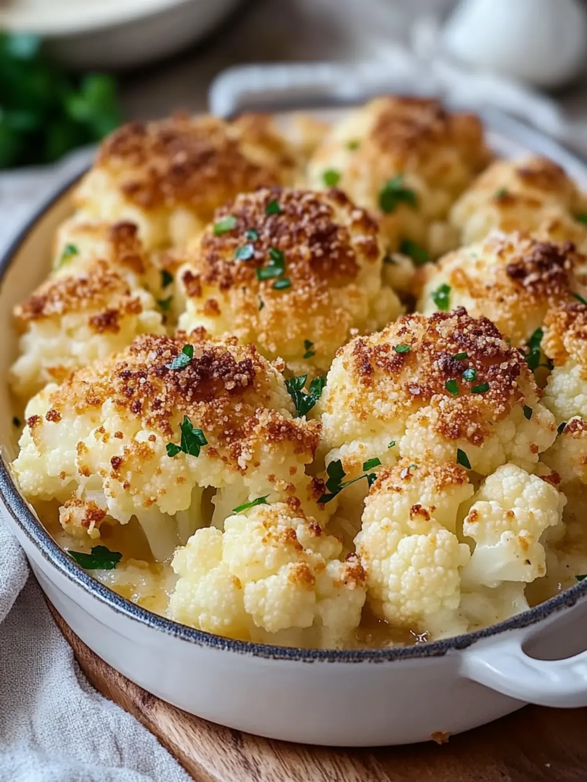 Baked Cauliflower Crisp: A Guilt-Free Crunch You’ll Love 3 Baked Cauliflower Crisp