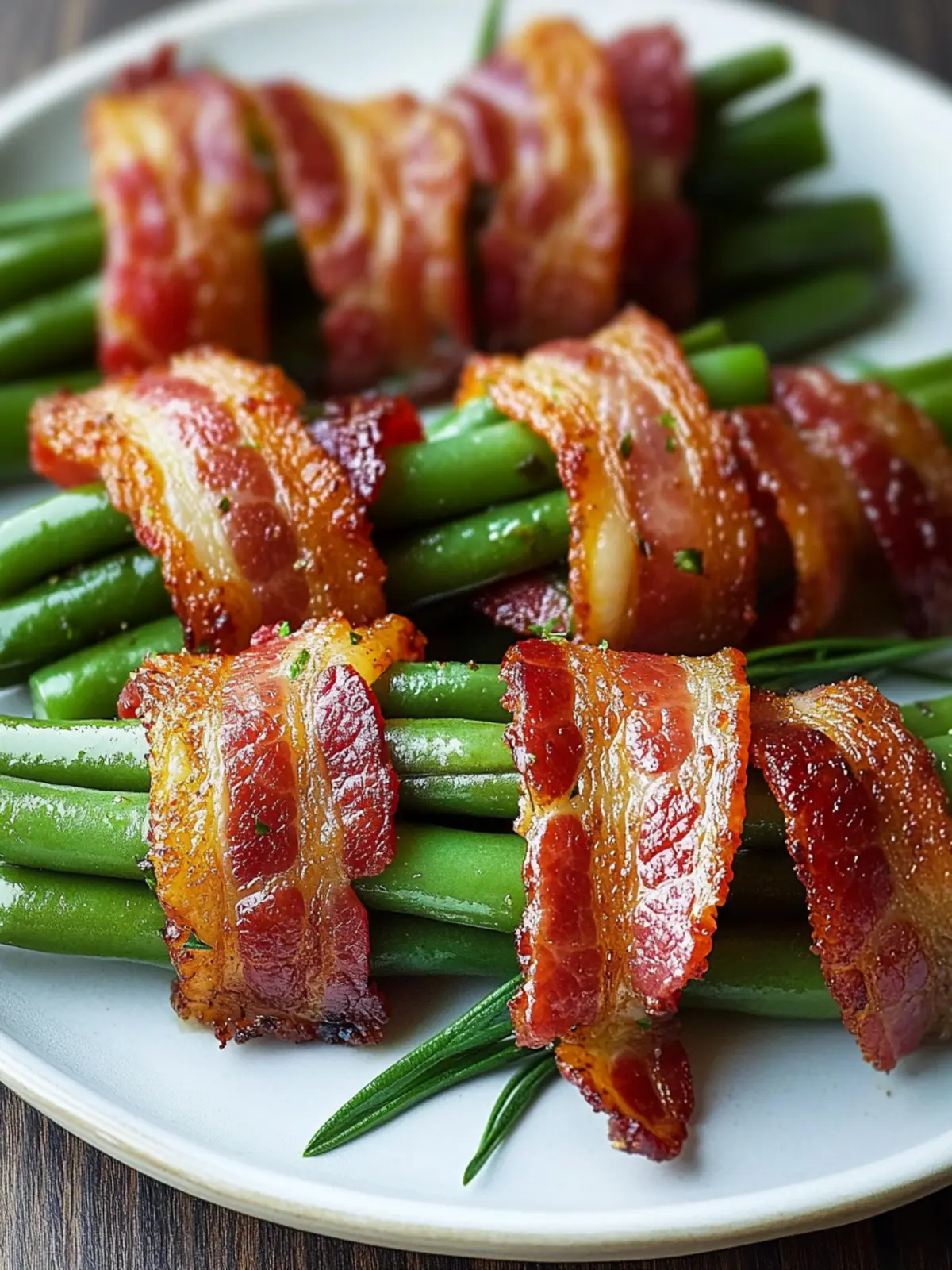 Mouthwatering Green Bean Bacon Bundles You'll Love 4 Green bean bacon bundles