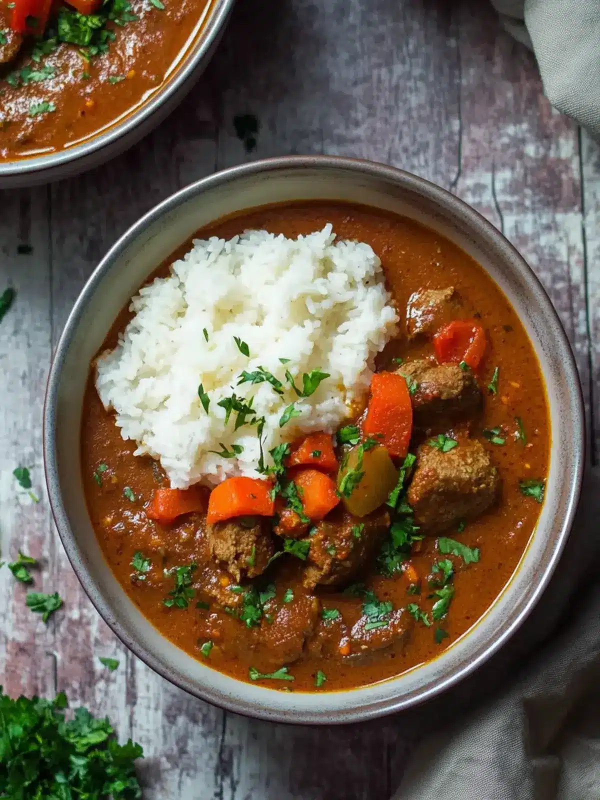 Comforting Deutsches Gulasch mit Roter Paprika for Chilly Nights 3 Deutsches Gulasch mit roter Paprika