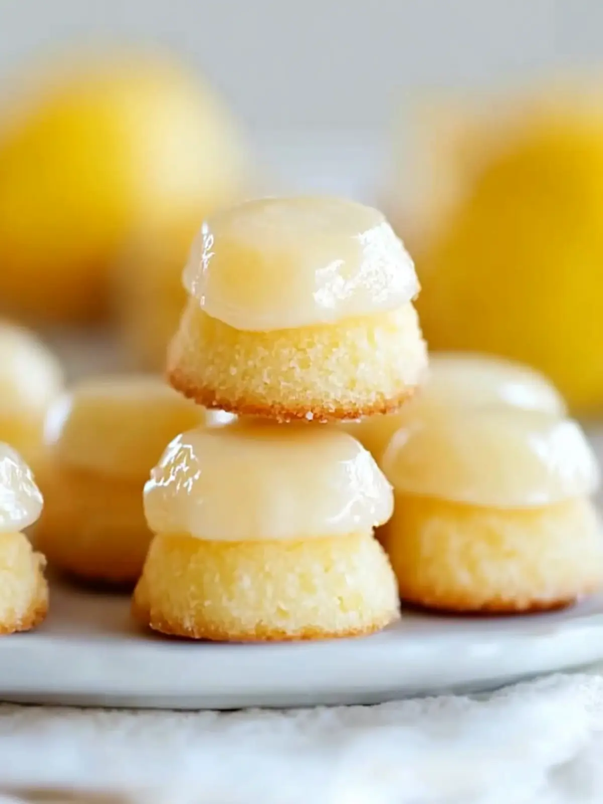 Easy Mini Lemon Drop Cakes Recipe for a Zesty Treat 3 MINI LEMON DROP CAKES RECIPE