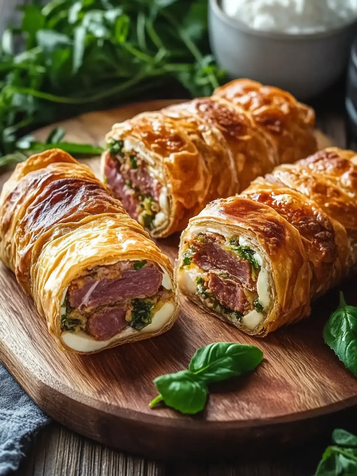Juicy Saftige Hackfleisch-Röllchen mit Käse for Cozy Nights 4 Saftige Hackfleisch-Röllchen mit Käse