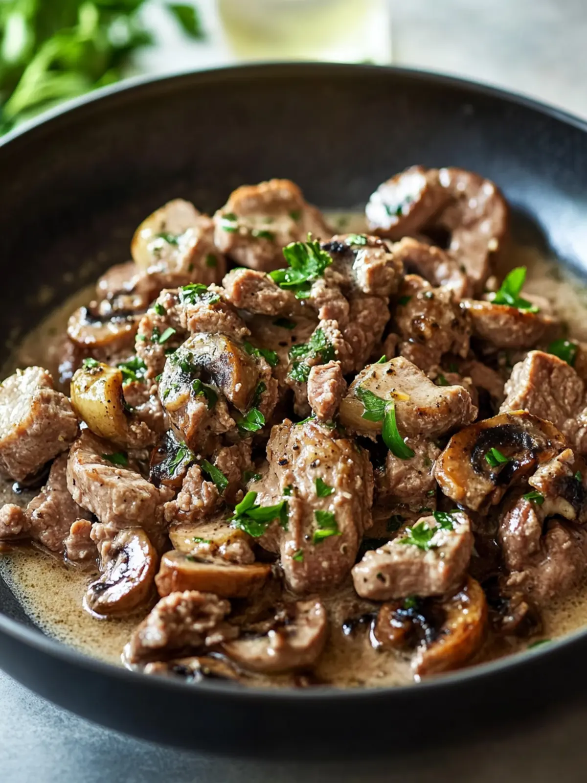 Würzige Hackfleisch-Pilz-Pfanne in Minuten: Quick Comfort Food 5 Würzige Hackfleisch-Pilz-Pfanne in Minuten