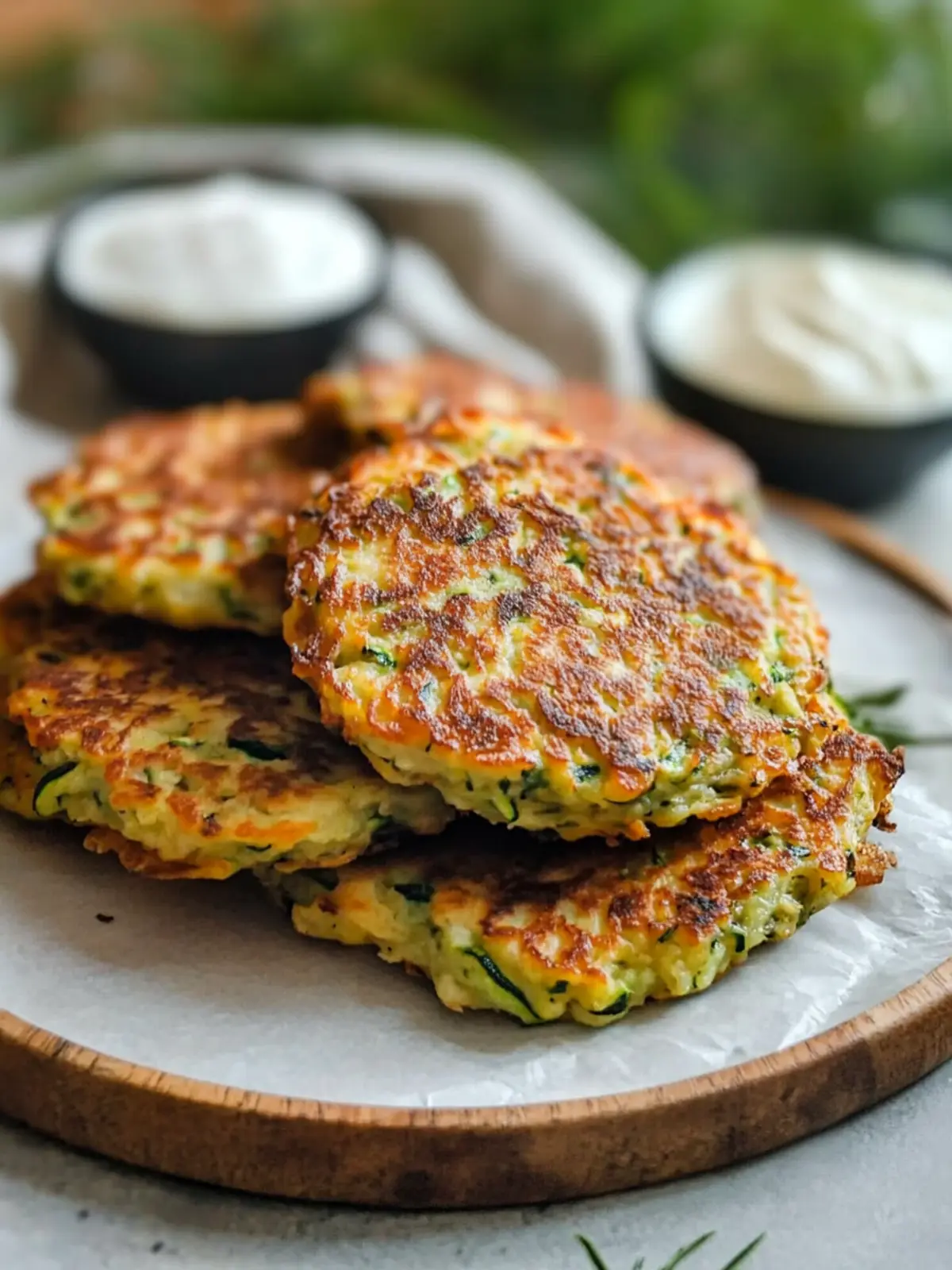 Crispy Zucchini Fritters: A Tasty Twist for Dinner 5 Zucchini Fritters