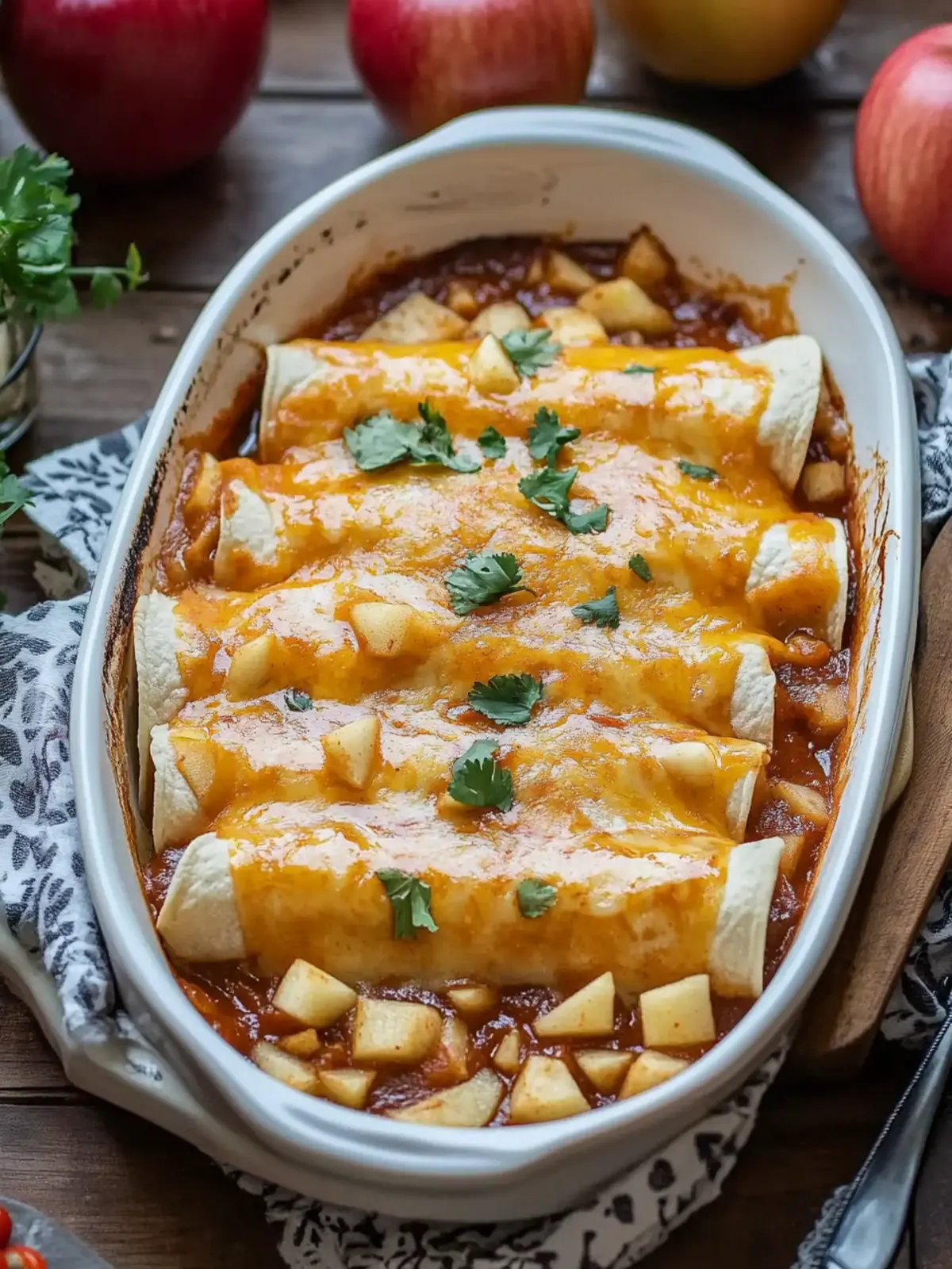 Irresistible Apple Enchiladas: Your New Favorite Dessert Delight 4 Apple Enchiladas