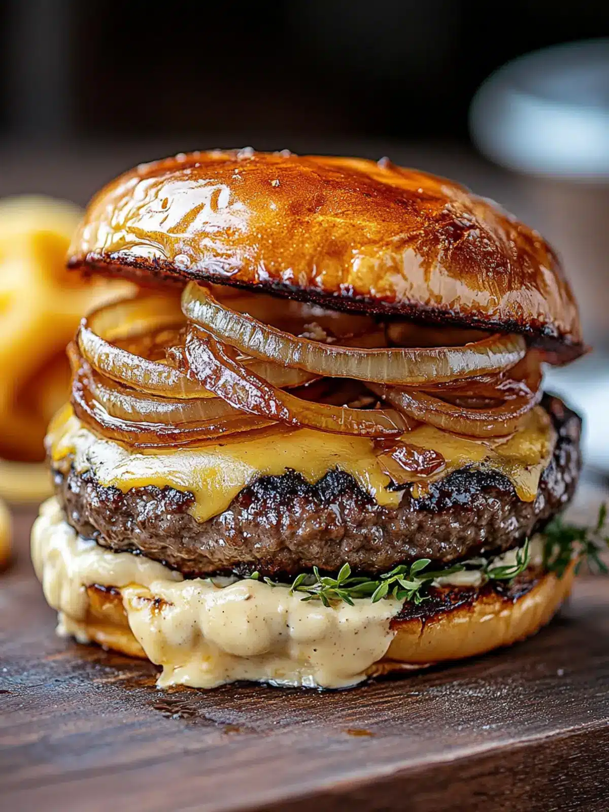 Savor the Onion Wrapped Flying Dutchman Burger Delight 2 Onion Wrapped Flying Dutchman Burger