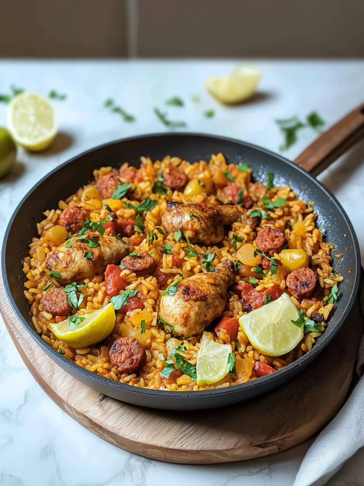 Delicious Pollo y Arroz Español con Chorizo You'll Crave 5 Pollo y arroz español con chorizo