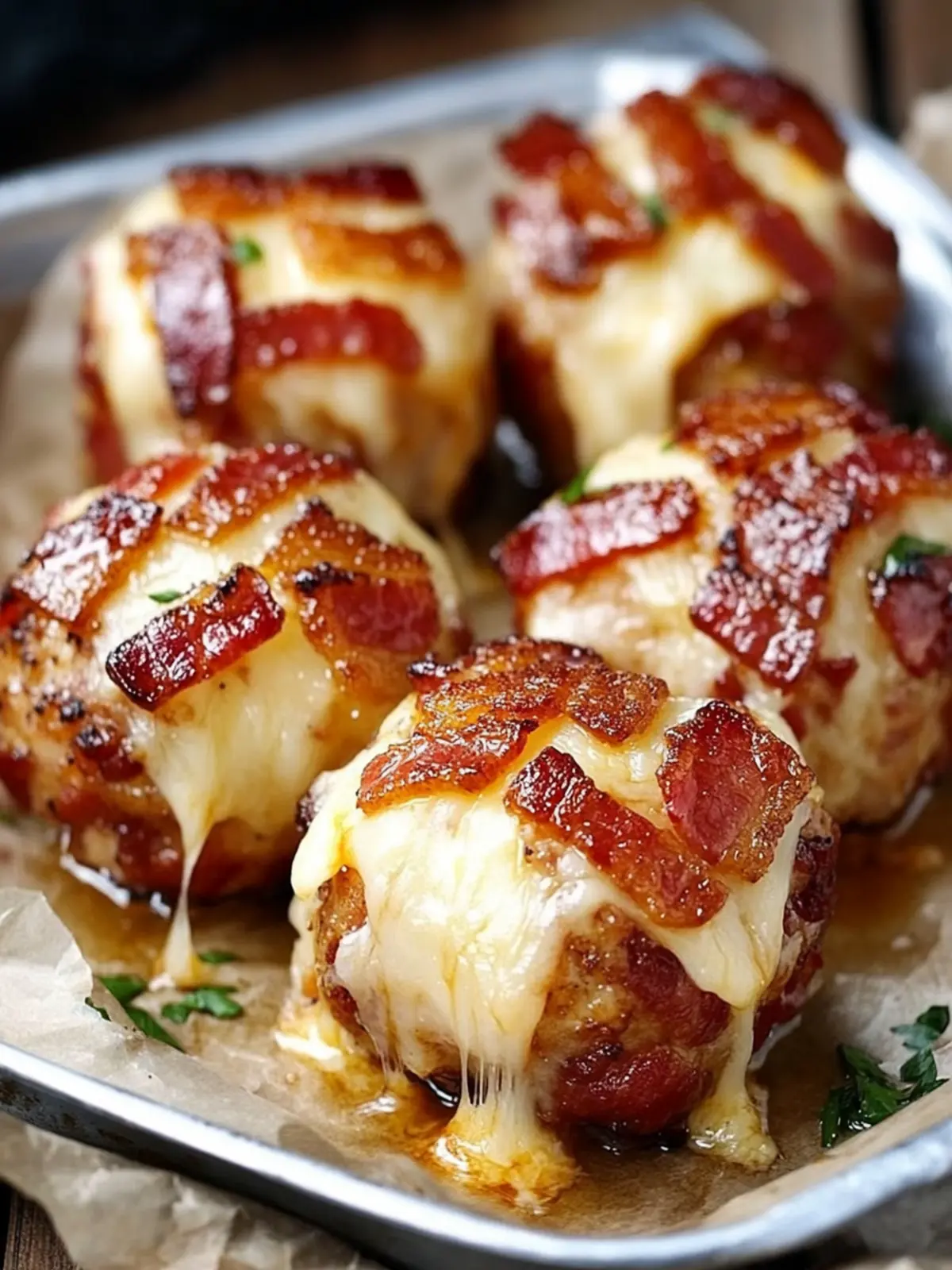 Gooey Bacon Cheese Bombs – Low Carb Perfection Await! 4 Bacon Cheese Bombs – Low Carb