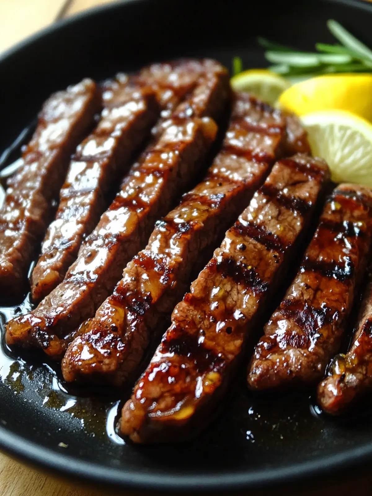 Sizzle Up Grill Pan Honey Glazed Steak Strips in 30 Minutes 4 Grill Pan Honey Glazed Steak Strips
