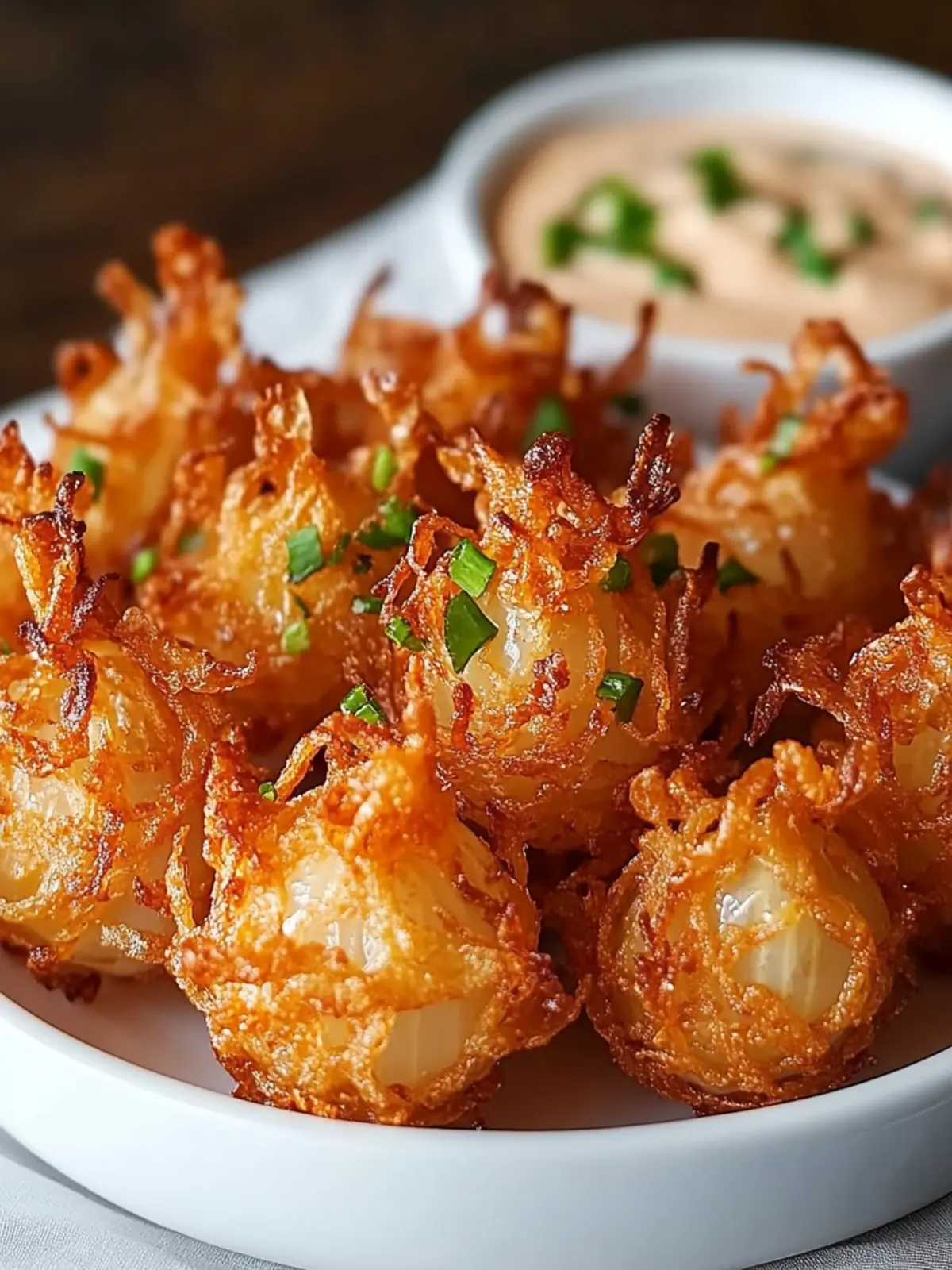 Crispy Air Fryer Mini Blooming Onions You’ll Love to Snack On 2 Air Fryer Crispy Mini Blooming Onions