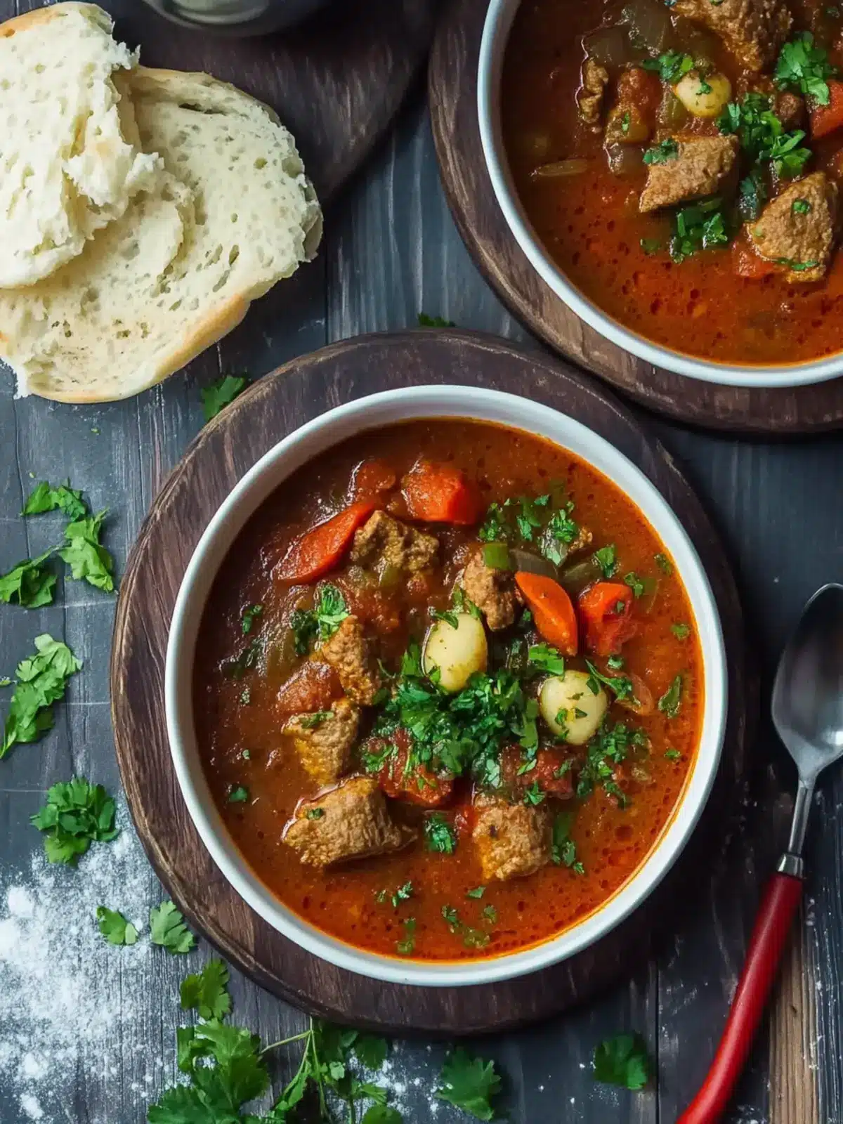 Comforting Deutsches Gulasch mit Roter Paprika for Chilly Nights 2 Deutsches Gulasch mit roter Paprika