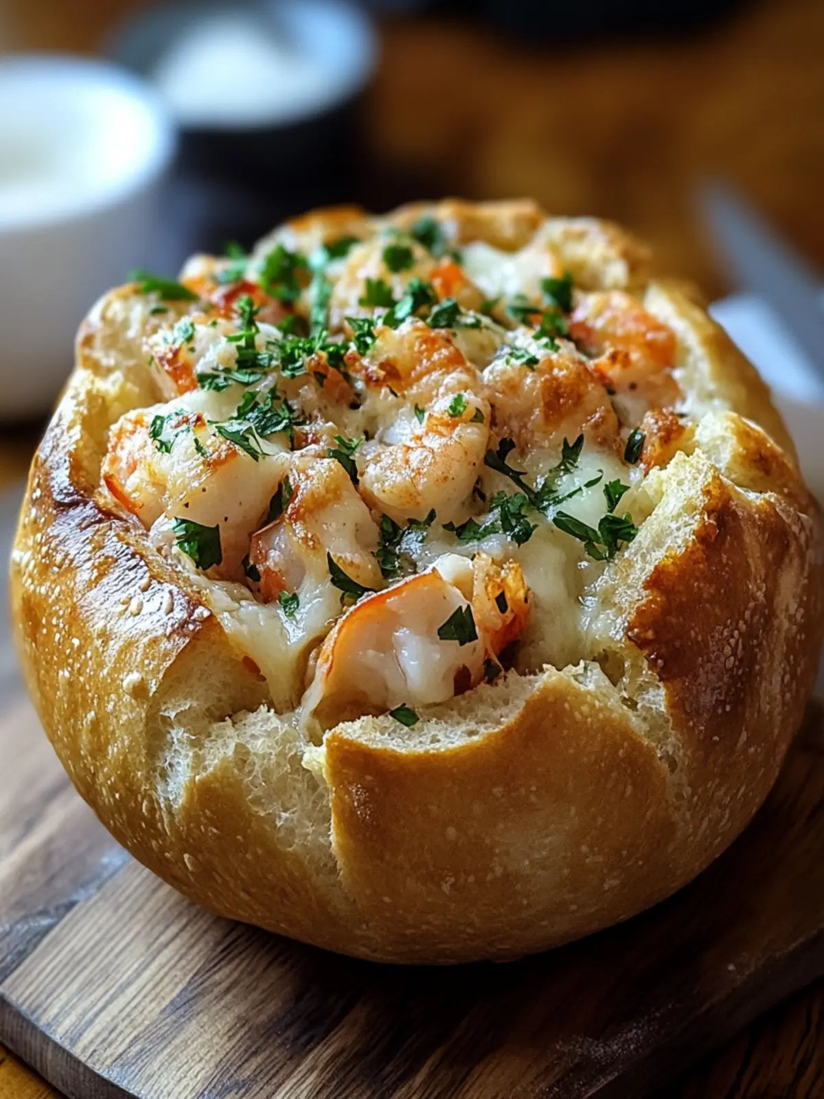 Creamy Seafood Stuffed Bread Bowl Recipe for Cozy Nights 3 Seafood Stuffed Bread Bowl Recipe