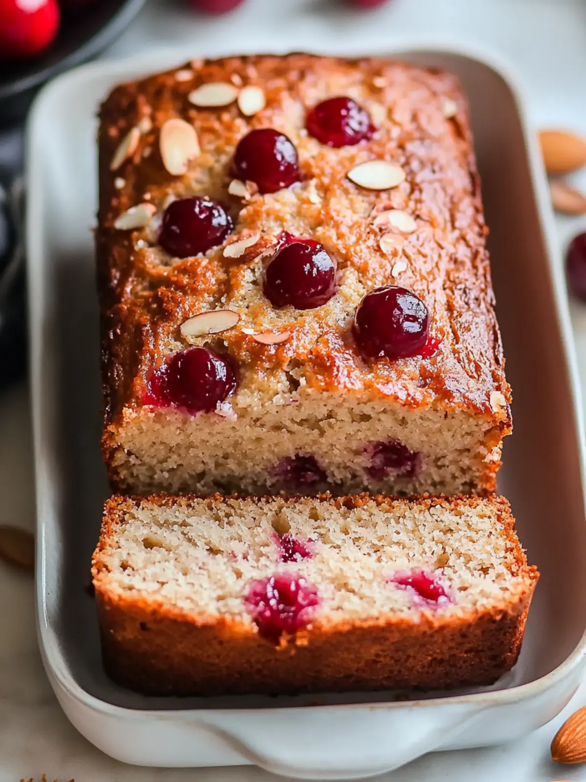 Cherry Almond Bread: Moist Delight Perfect for Breakfast Bliss 5 Cherry Almond Bread