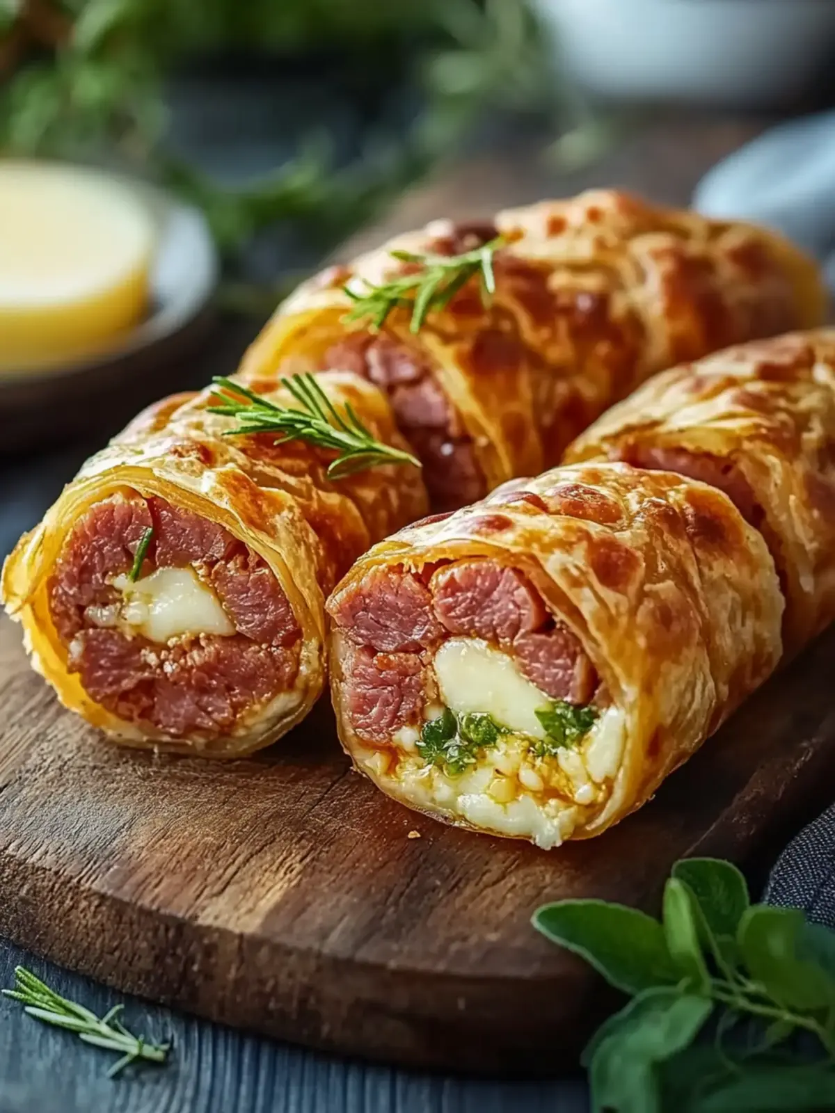 Juicy Saftige Hackfleisch-Röllchen mit Käse for Cozy Nights 5 Saftige Hackfleisch-Röllchen mit Käse