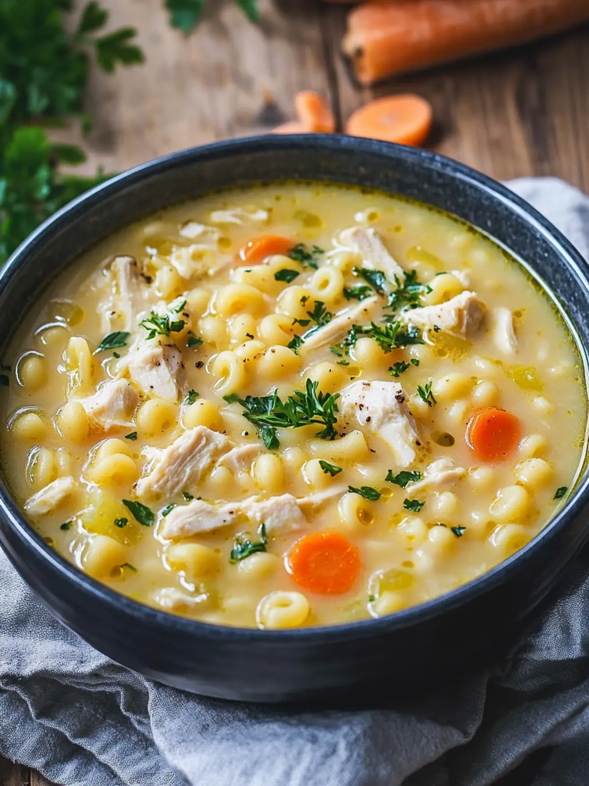 Delicious Chicken Macaroni Soup for a Cozy Night In 4 Chicken Macaroni Soup