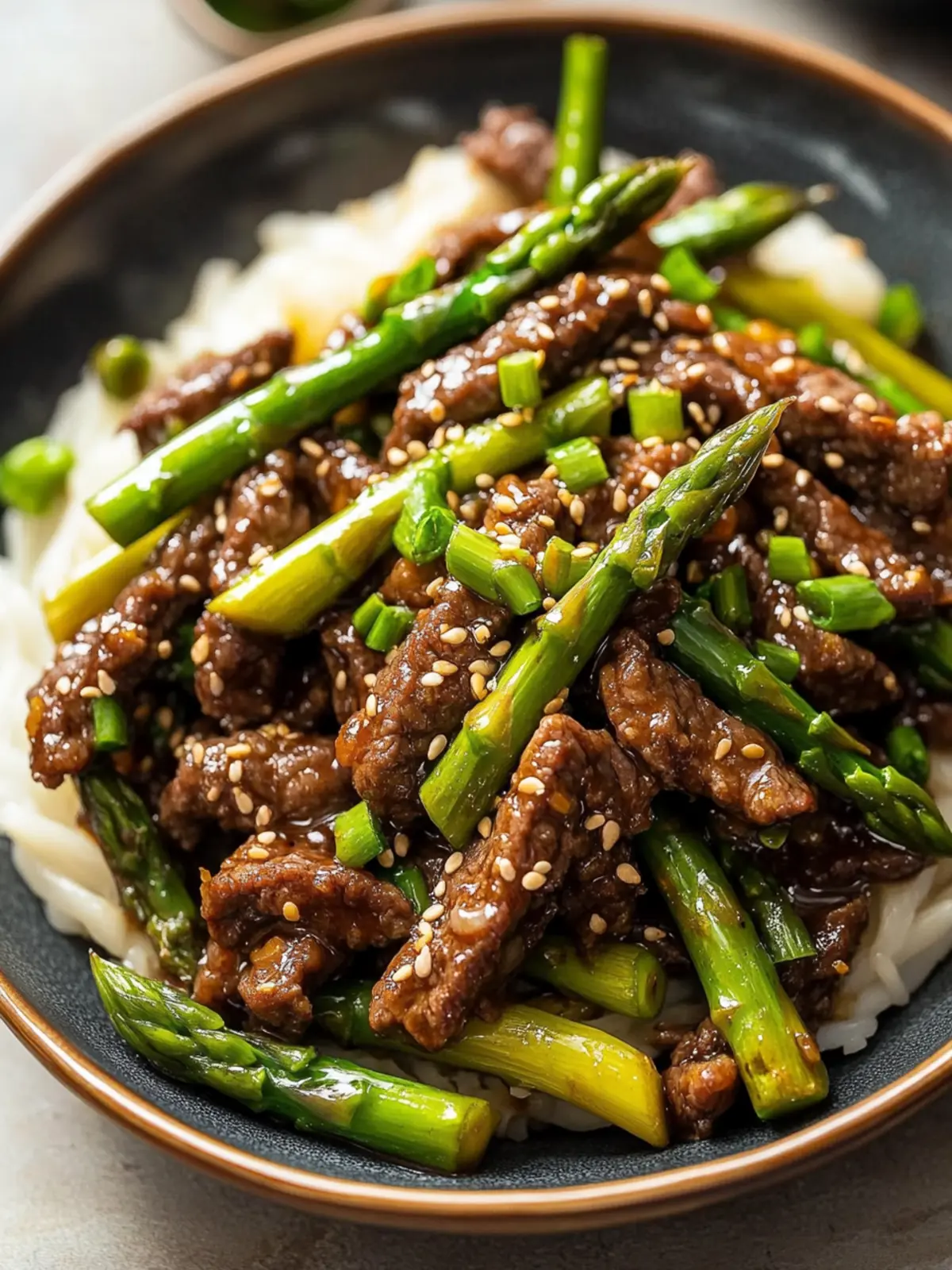 Savor Garlicky Beef and Asparagus Stir-Fry with Soy Ginger 2 Garlicky Beef and Asparagus Stir-Fry with Soy Ginger
