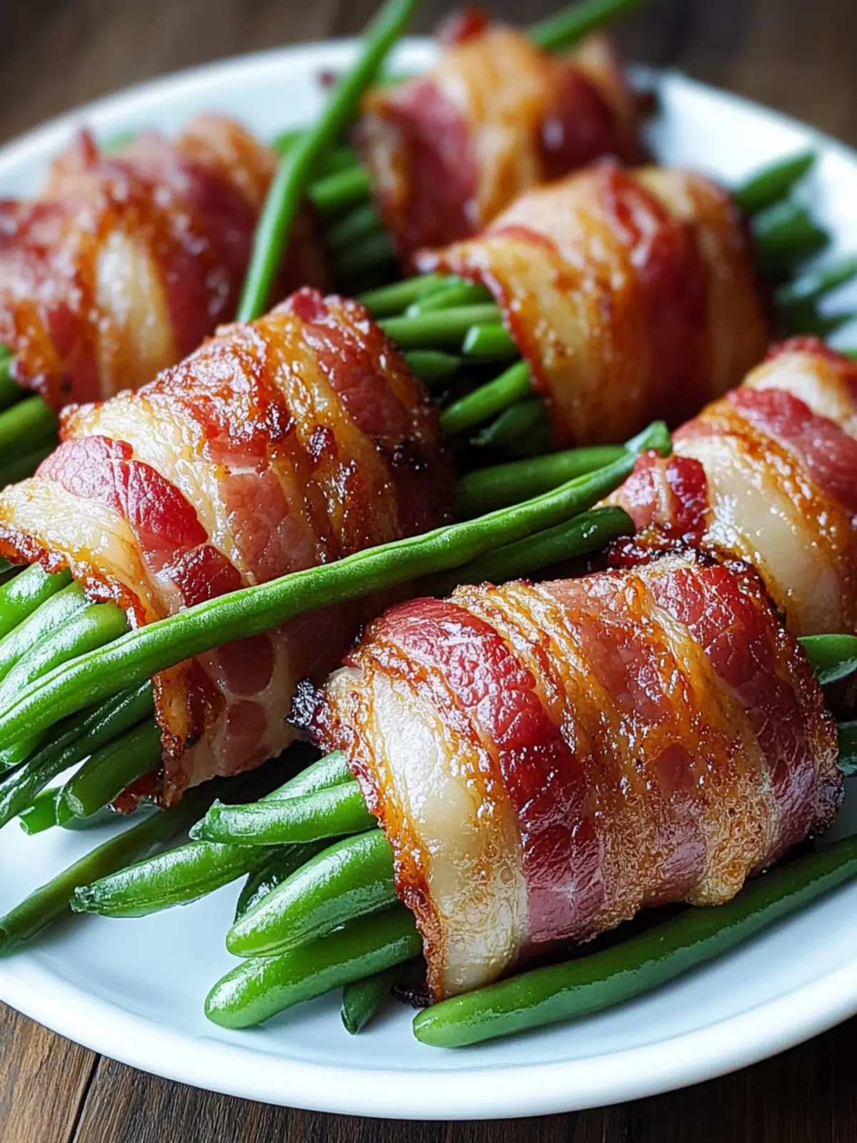 Mouthwatering Green Bean Bacon Bundles You'll Love 2 Green bean bacon bundles