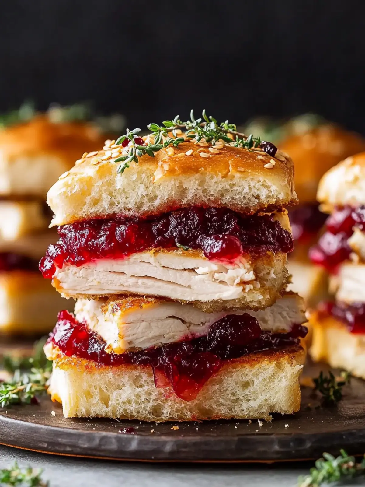 Cranberry Turkey Sliders Recipe for Effortless Holiday Joy 3 Cranberry Turkey Sliders Recipe