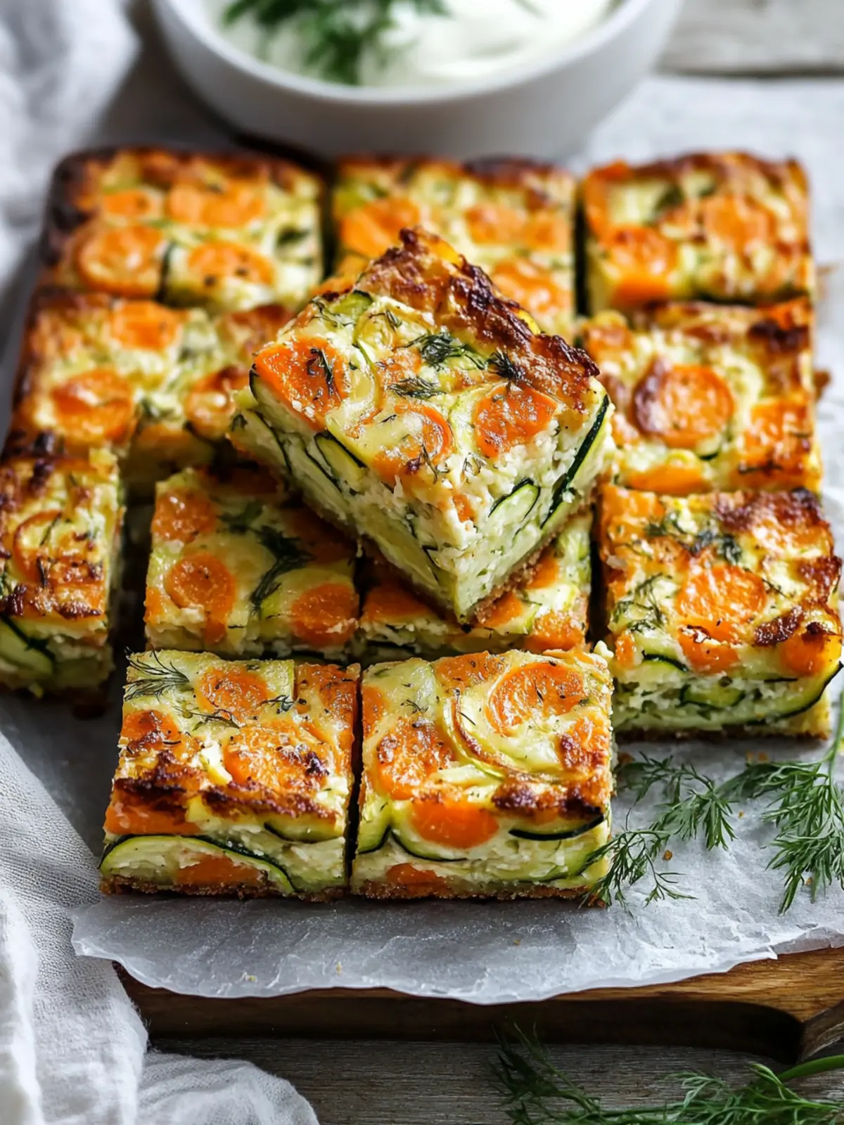 Mouthwatering Delicious Zucchini and Carrot Slice Recipe to Brighten Your Day 4 Delicious Zucchini and Carrot Slice Recipe