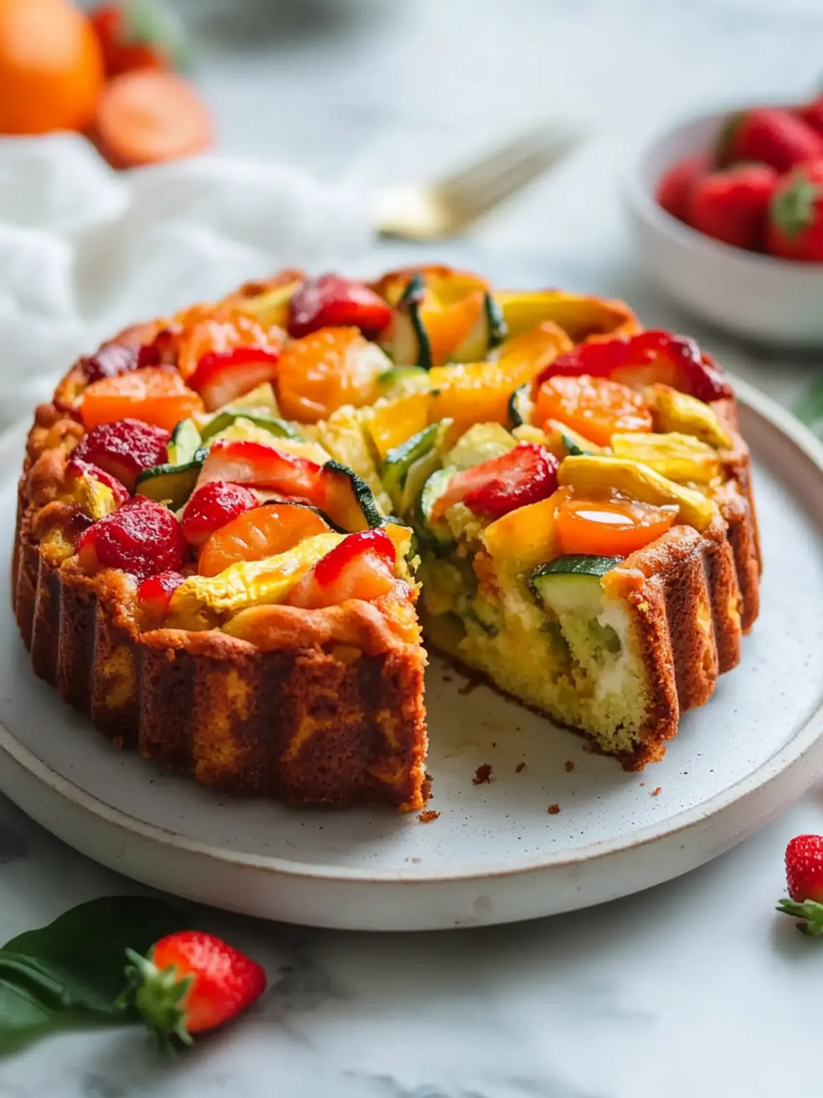 Delicious Breakfast Veggie Crinkle Cake Recipe for Happy Mornings 3 Breakfast Veggie Crinkle Cake Recipe