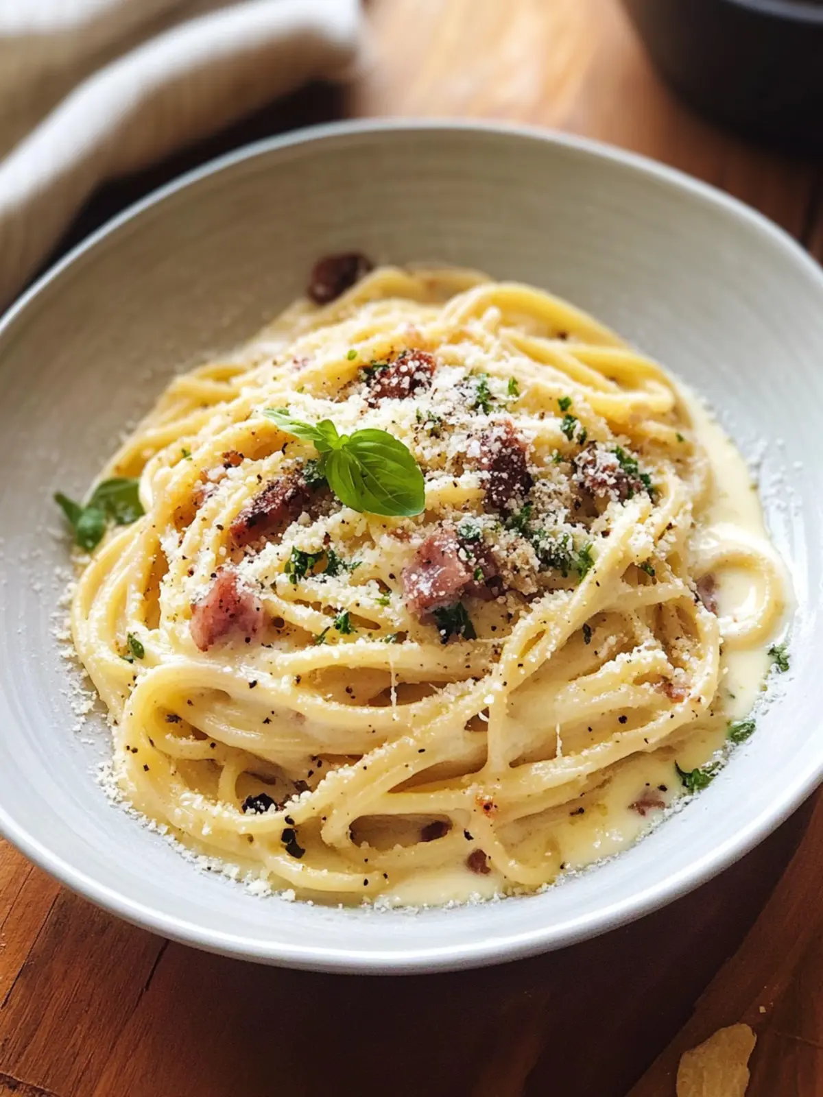 10-Minute Pasta con Crema y Tocino for Creamy Goodness 5 Pasta con Crema y Tocino