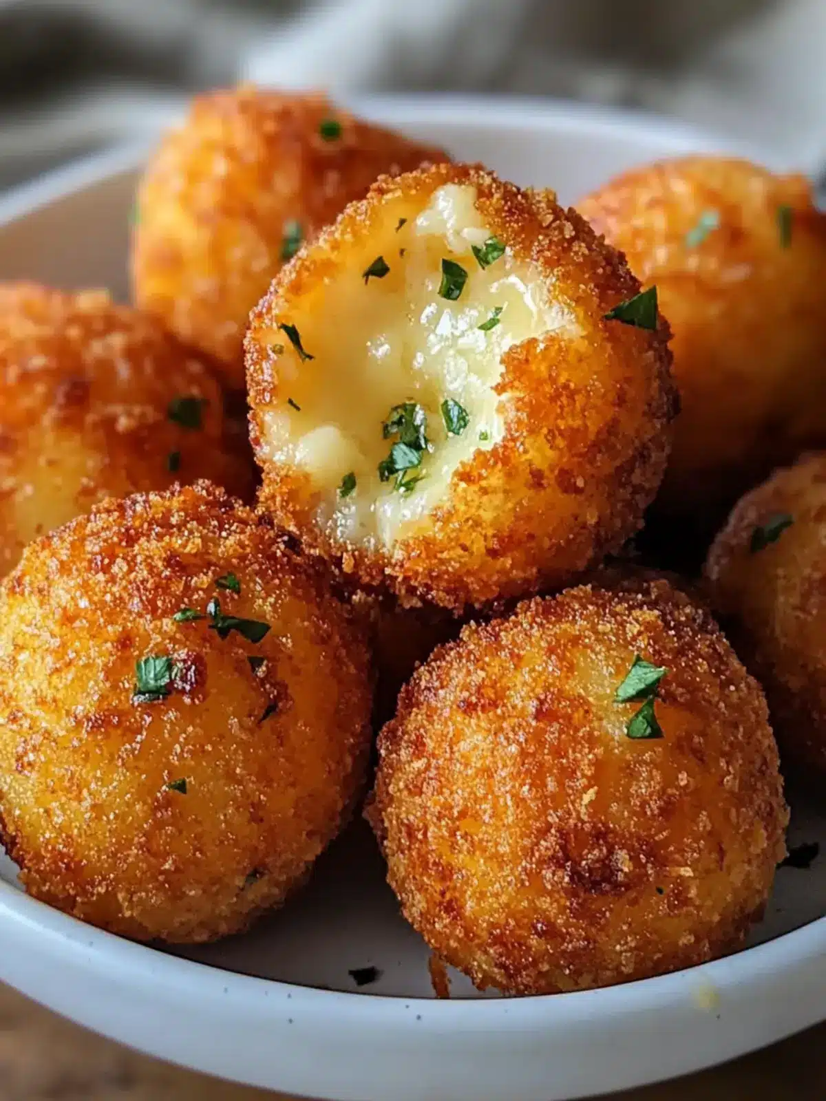 Crispy Potato Cheese Bombs: Irresistible Party Pleasers 5 Crispy Potato Cheese Bombs