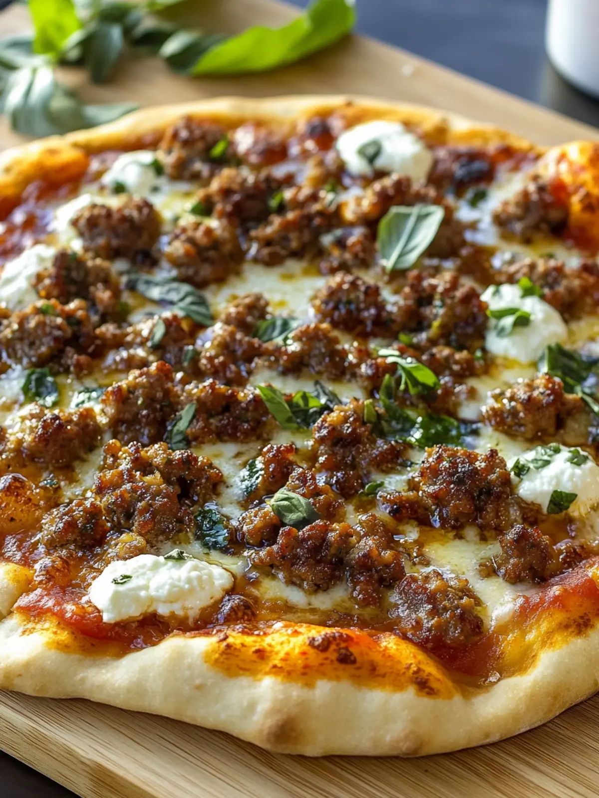 Sausage Ricotta Honey Hot Pizza: 5 Steps to Sweet-Heat Bliss 3 Sausage Ricotta Honey Hot Pizza in 5 Easy Steps for the Ultimate Sweet-Heat Slice