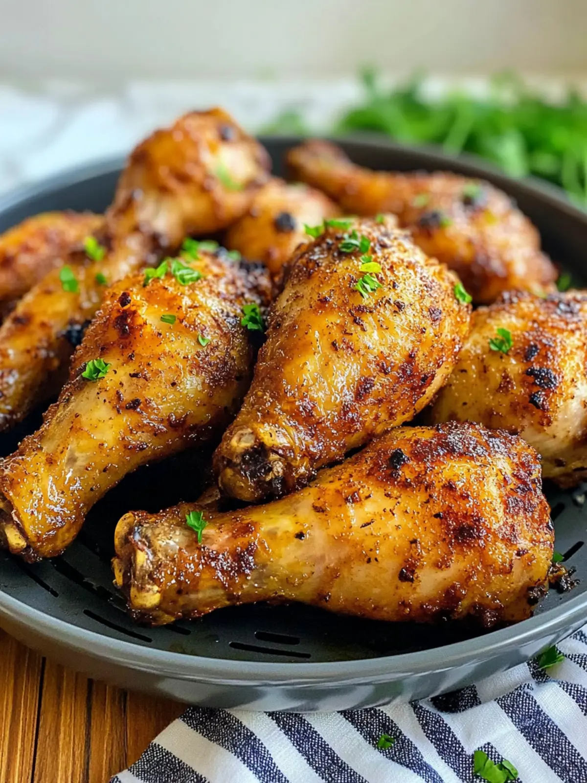Crispy Air Fryer Drumsticks: Easy Family Dinner Delight 4 CRISPY AIR FRYER DRUMSTICKS