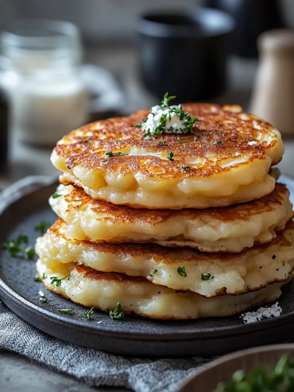 Crispy Potato Cheese Pancakes with an Italian Twist You’ll Love 4 Crispy Potato Cheese Pancakes with an Italian Twist