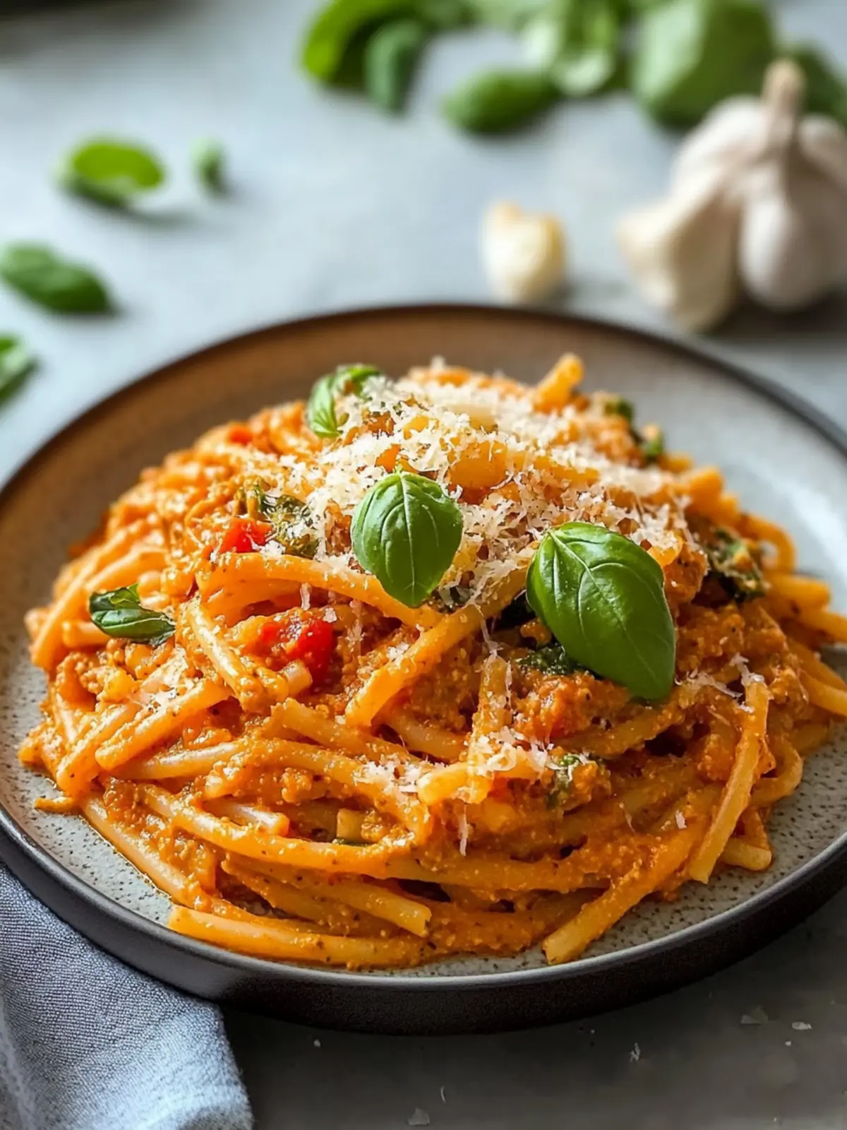 Creamy Red Pesto Pasta Ready in Under 30 Minutes 4 Red Pesto Pasta
