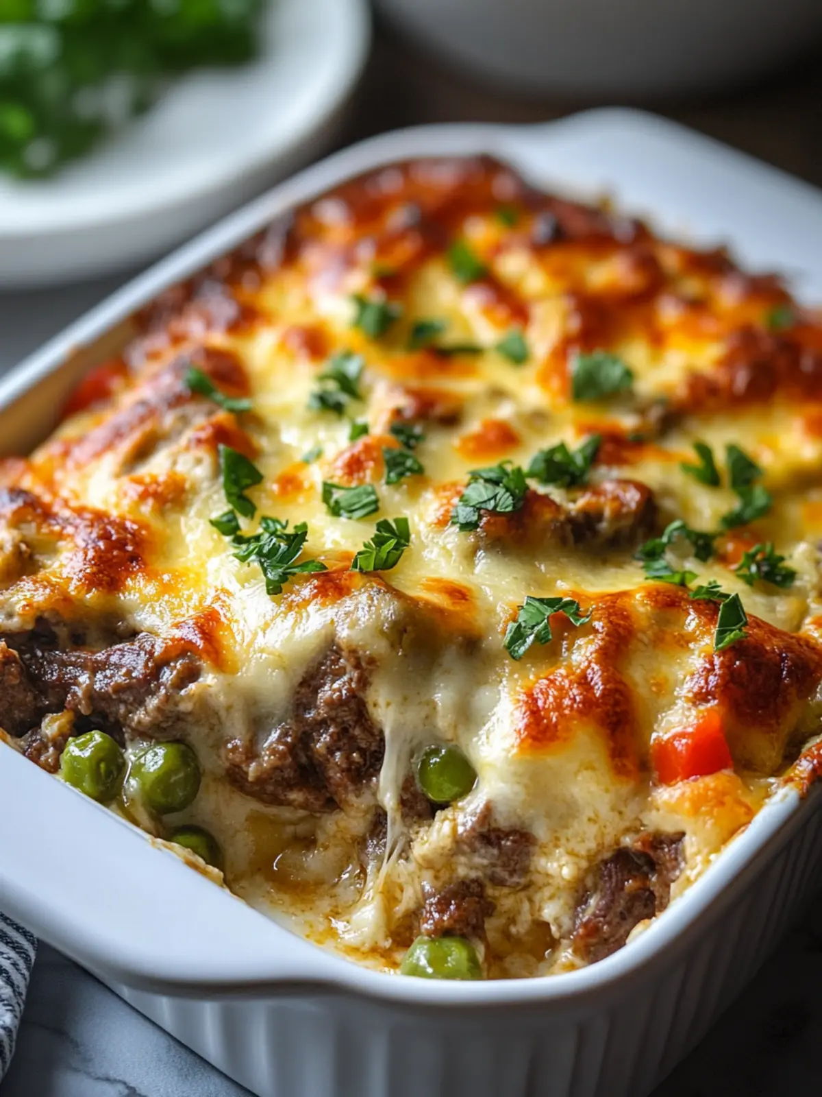 Mouthwatering Philly Cheesesteak Casserole for Cozy Nights 4 Philly Cheesesteak Casserole