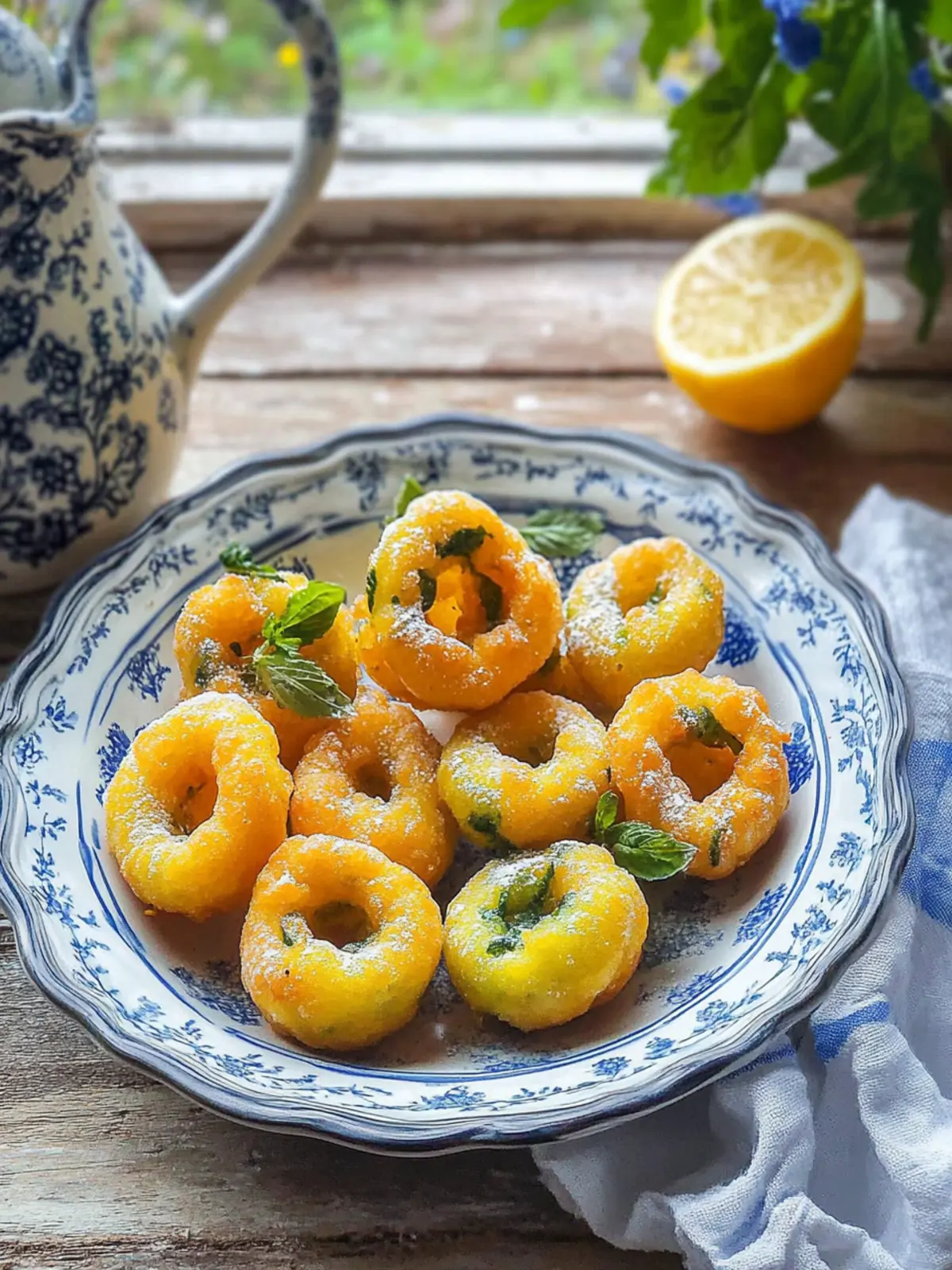 Crispy Kartoffelbeignets mit Bärlauch for Cozy Comfort 2 Kartoffelbeignets mit Bärlauch