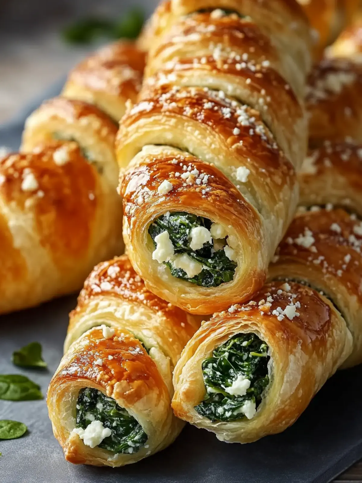 Spinach and Feta Puff Pastry Twists for Effortless Entertaining 3 Spinach and Feta Puff Pastry Twists