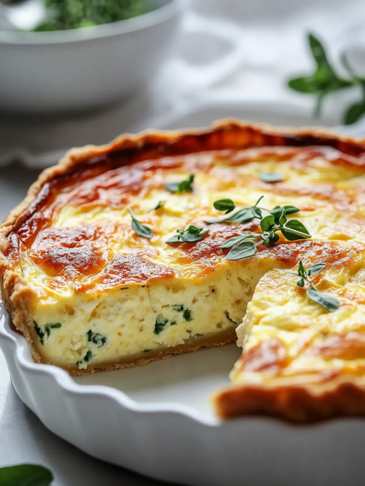 Dreamy Fluffy Crustless Quiche for Your Healthy Breakfast Bliss 5 Dreamy Fluffy Crustless Quiche