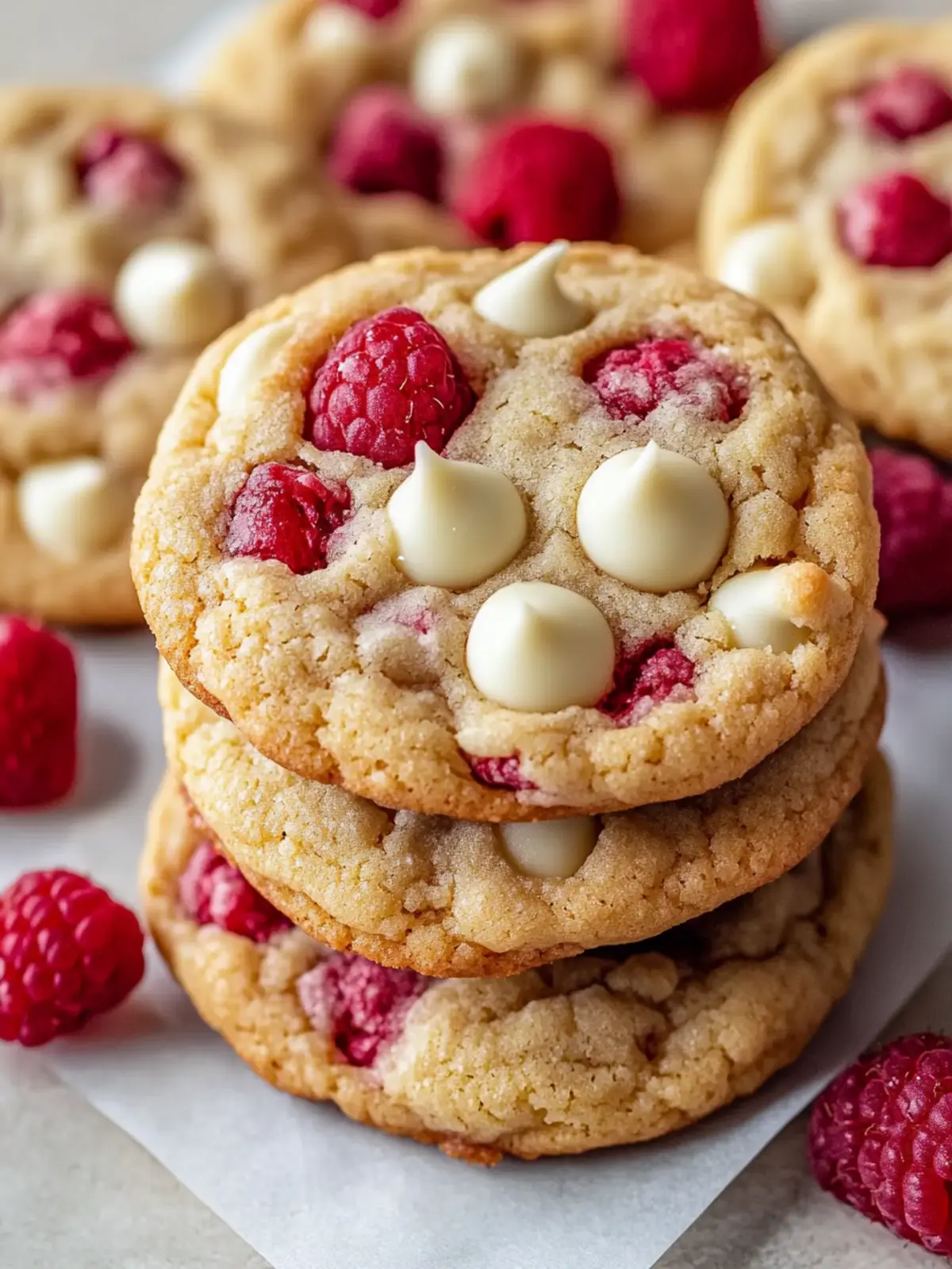 Raspberry White Chocolate Cookies Easy Recipe You’ll Love 5 Raspberry White Chocolate Cookies-Easy Recipe