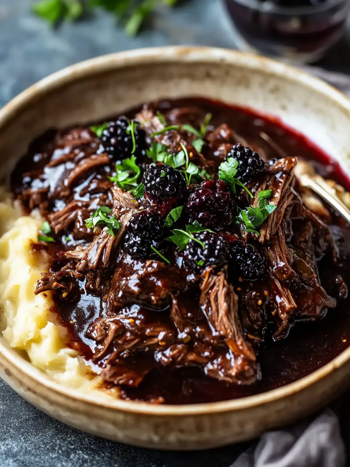 Slow Cooker Blackberry Balsamic Beef for Ultimate Comfort 3 Slow Cooker Blackberry Balsamic Beef