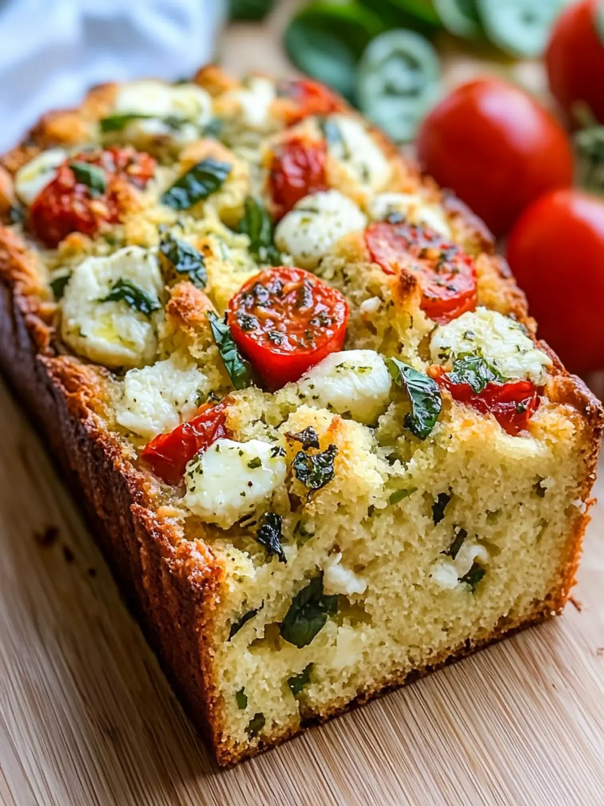 Caprese Quick Bread Recipe: Easy, No-Yeast Delightful Flavor 2 Caprese Quick Bread Recipe