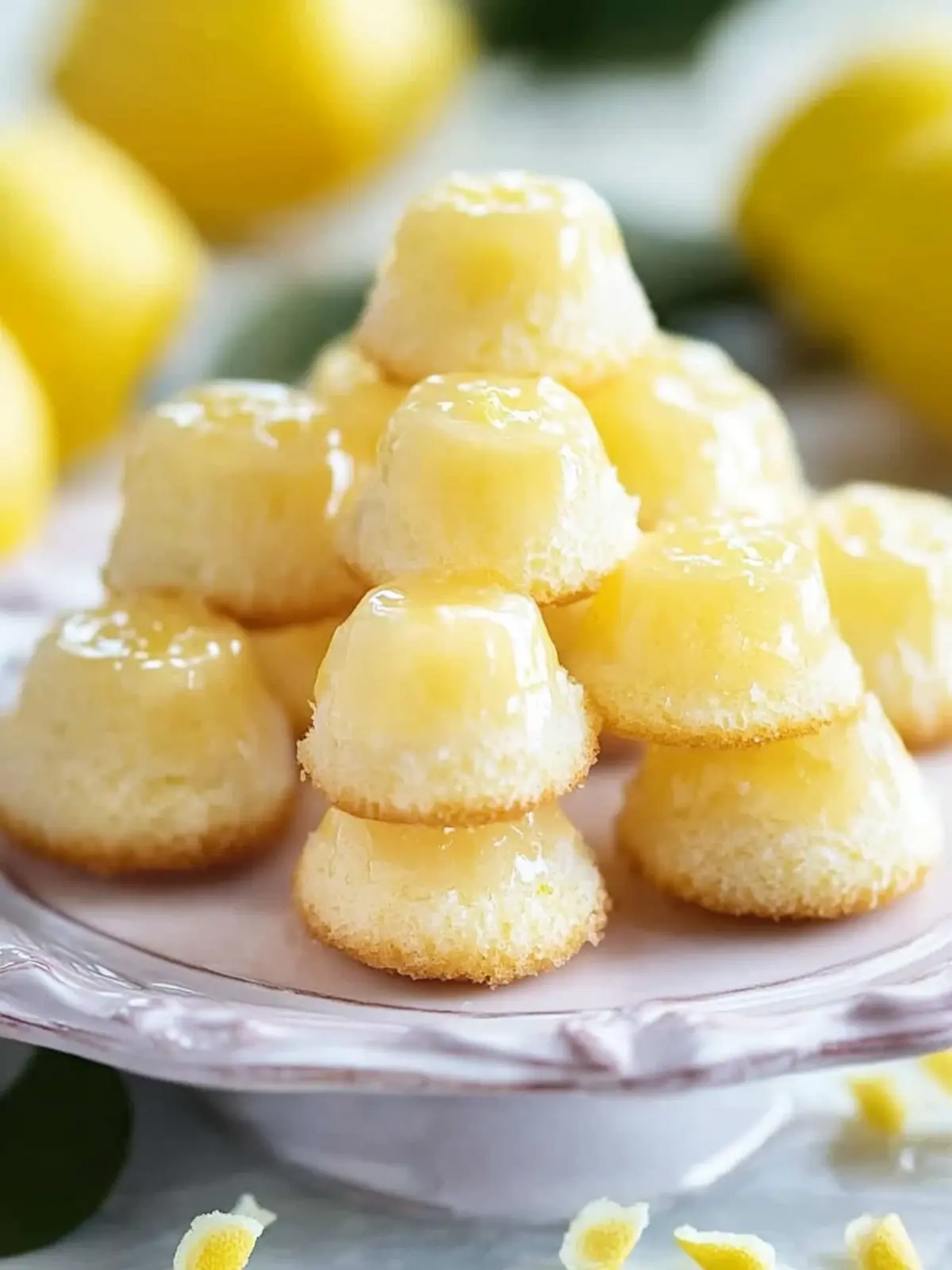 Easy Mini Lemon Drop Cakes Recipe for a Zesty Treat 5 MINI LEMON DROP CAKES RECIPE