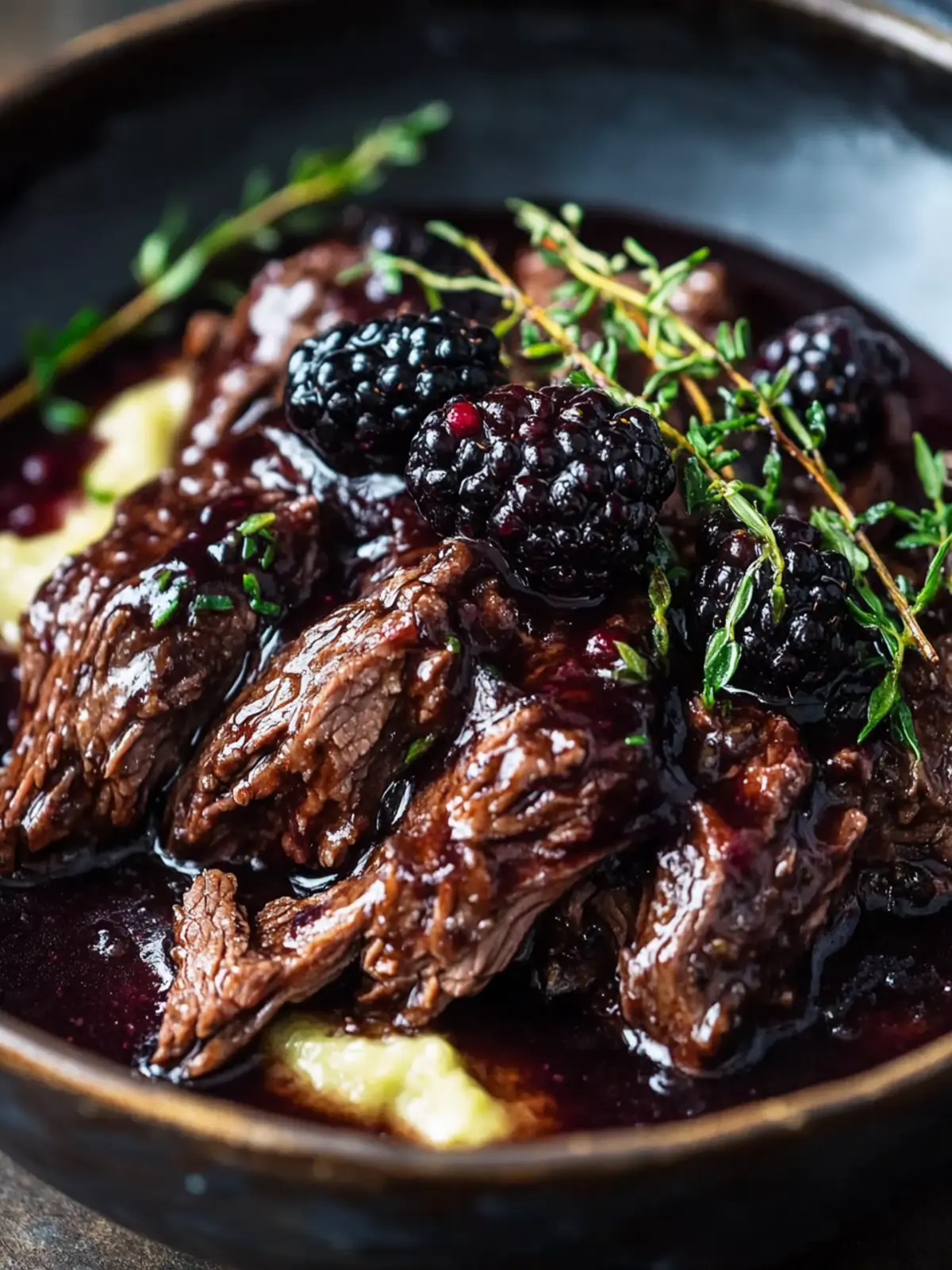 Slow Cooker Blackberry Balsamic Beef for Ultimate Comfort 2 Slow Cooker Blackberry Balsamic Beef