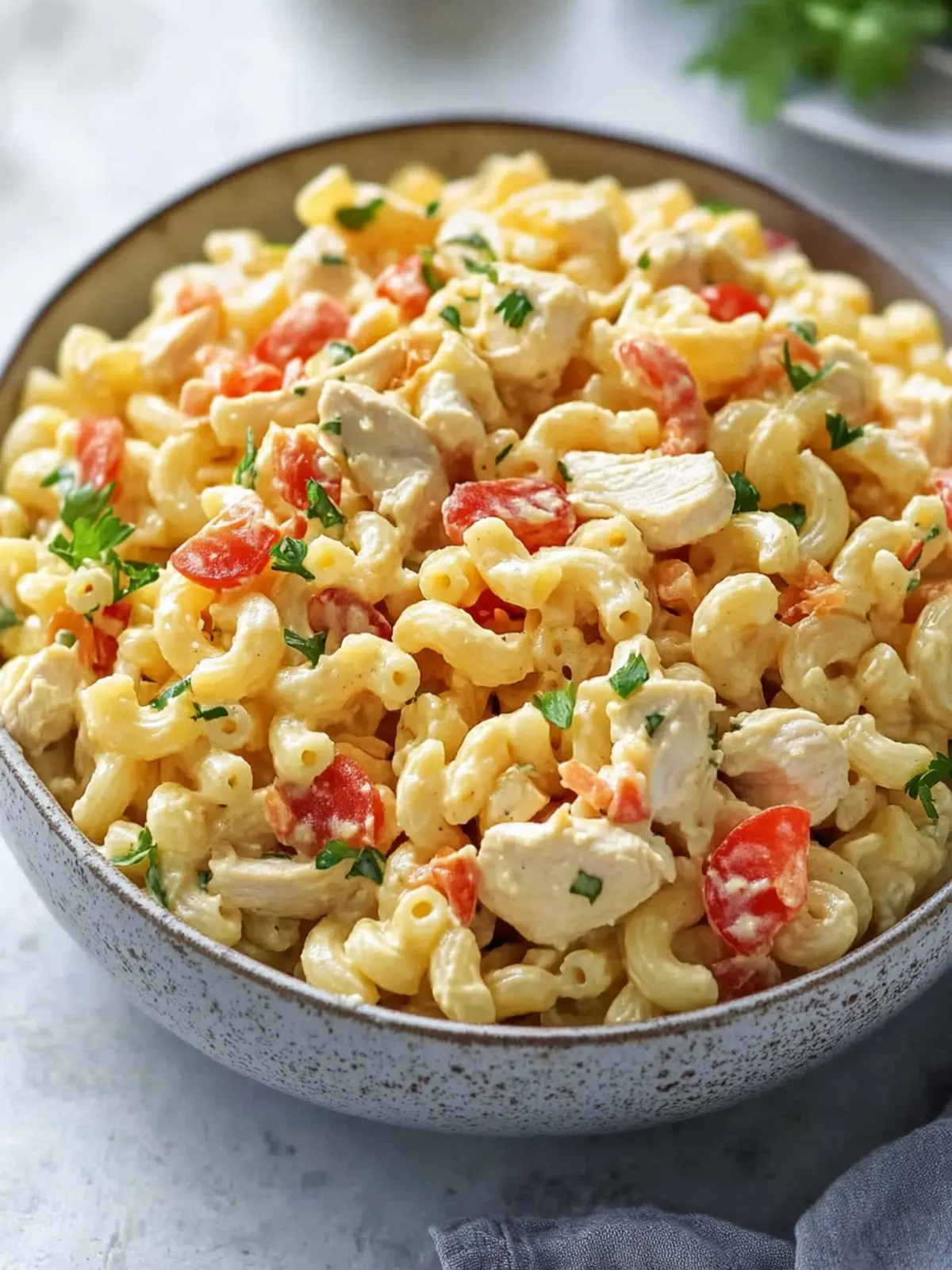 Refreshing Chicken Macaroni Salad Perfect for Summer Fun 2 Chicken Macaroni Salad