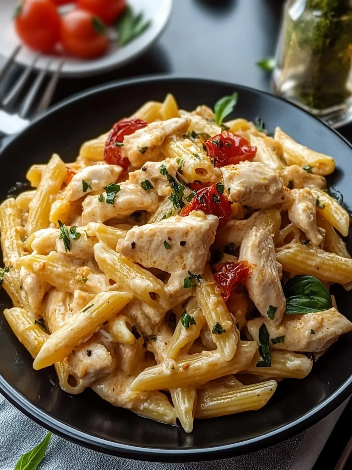 Irresistibly Creamy Crack Chicken Penne One Pot Pasta Delight 2 Crack Chicken Penne One Pot Pasta