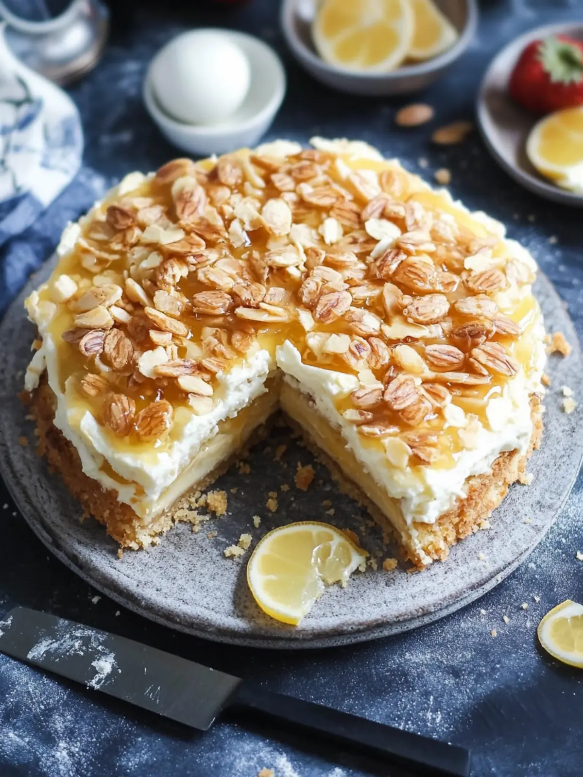 Authentic Bienenstichkuchen - A Classic German Delight 2 Authentischer Bienenstichkuchen (Deutsches Rezept für Bienenstichkuchen)