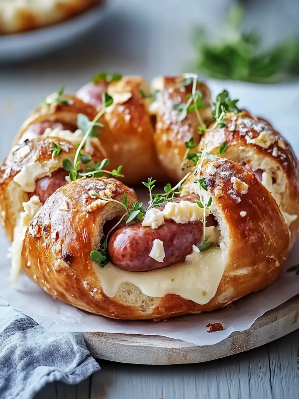 Cremiger Frischkäse-Rinderwurst-Ring: Your Brunch Game Changer 3 Cremiger Frischkäse-Rinderwurst-Ring