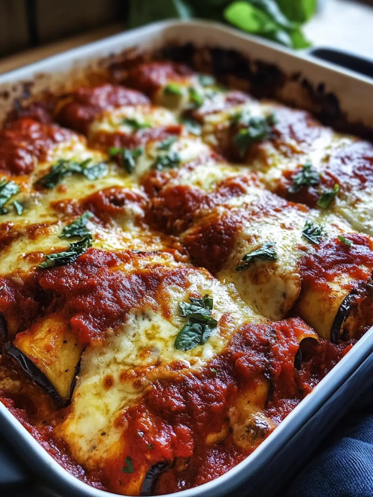 Baked Eggplant Rollatini with Ricotta & Marinara Magic Delight 4 Baked Eggplant Rollatini with Ricotta & Marinara Magic