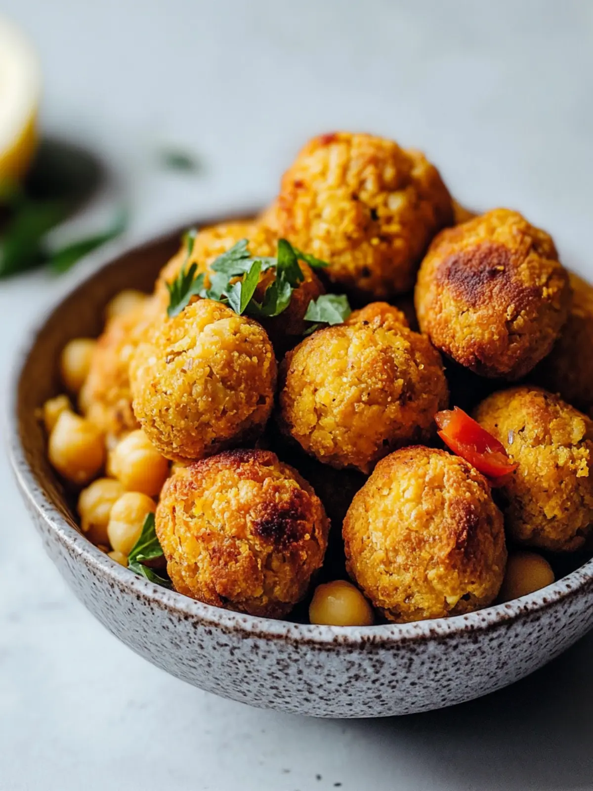 Amazing 1-Bowl Chickpea Balls for Easy, Guilt-Free Snacking 4 Amazing 1-bowl chickpea balls