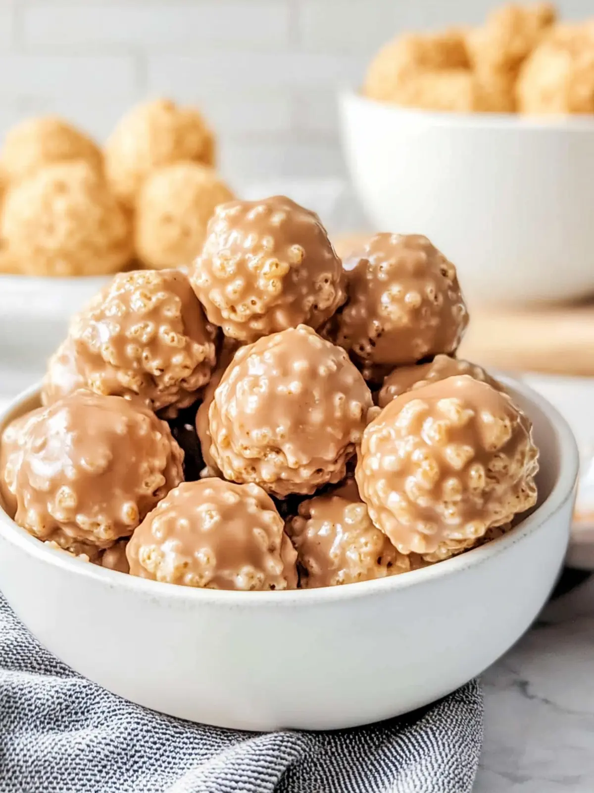 Delicious Rice Krispie Peanut Butter Balls for Sweet Cravings 2 Rice Krispie Peanut Butter Balls