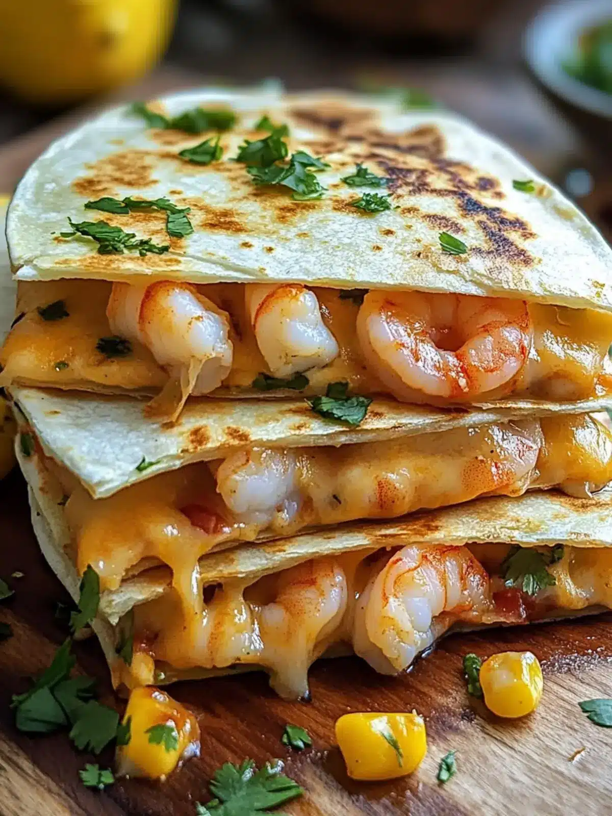 Delicious Shrimp Quesadilla Melty Cheese in 30 Minutes 2 Shrimp Quesadilla Melty Cheese