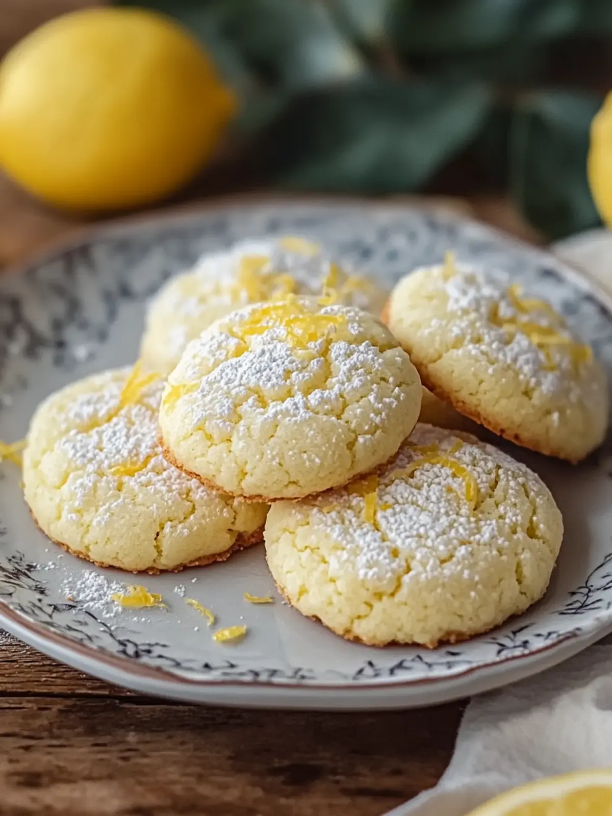 Perfect Sour Cream Lemon Cookies That Melt in Your Mouth 4 Perfect Sour Cream Lemon Cookies