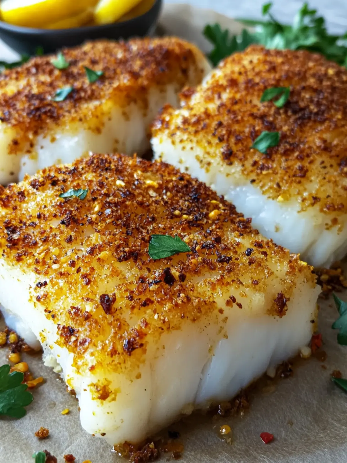 Crispy Air Fryer Cod Fillets for a Guilt-Free Dinner Delight 2 Crispy Air Fryer Cod Fillets