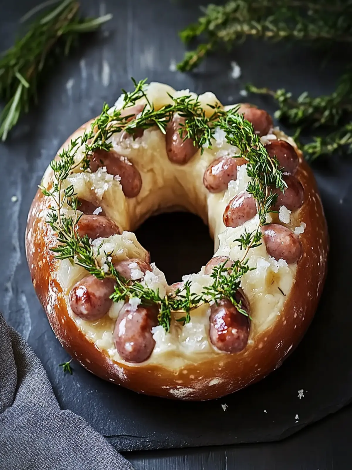 Cremiger Frischkäse-Rinderwurst-Ring: Your Brunch Game Changer 2 Cremiger Frischkäse-Rinderwurst-Ring