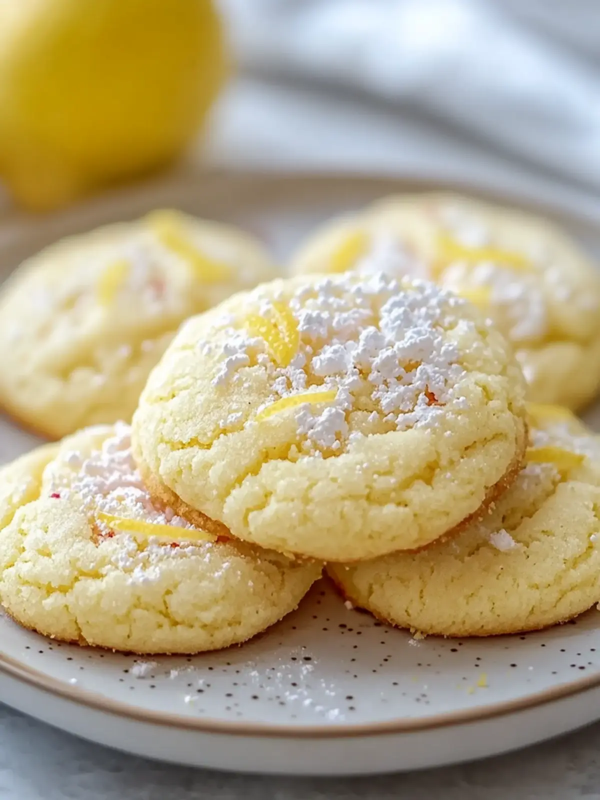 Perfect Sour Cream Lemon Cookies That Melt in Your Mouth 5 Perfect Sour Cream Lemon Cookies